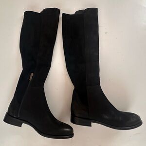 CORDANI knee high boot in black suede